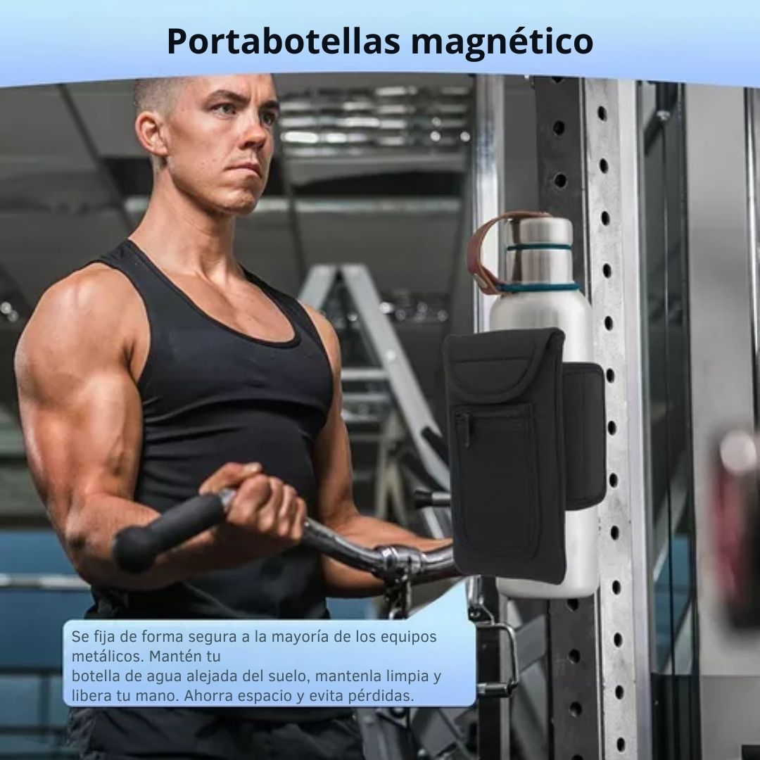 NUEVO Y PRACTICO PORTABOTELLAS MAGNETICO