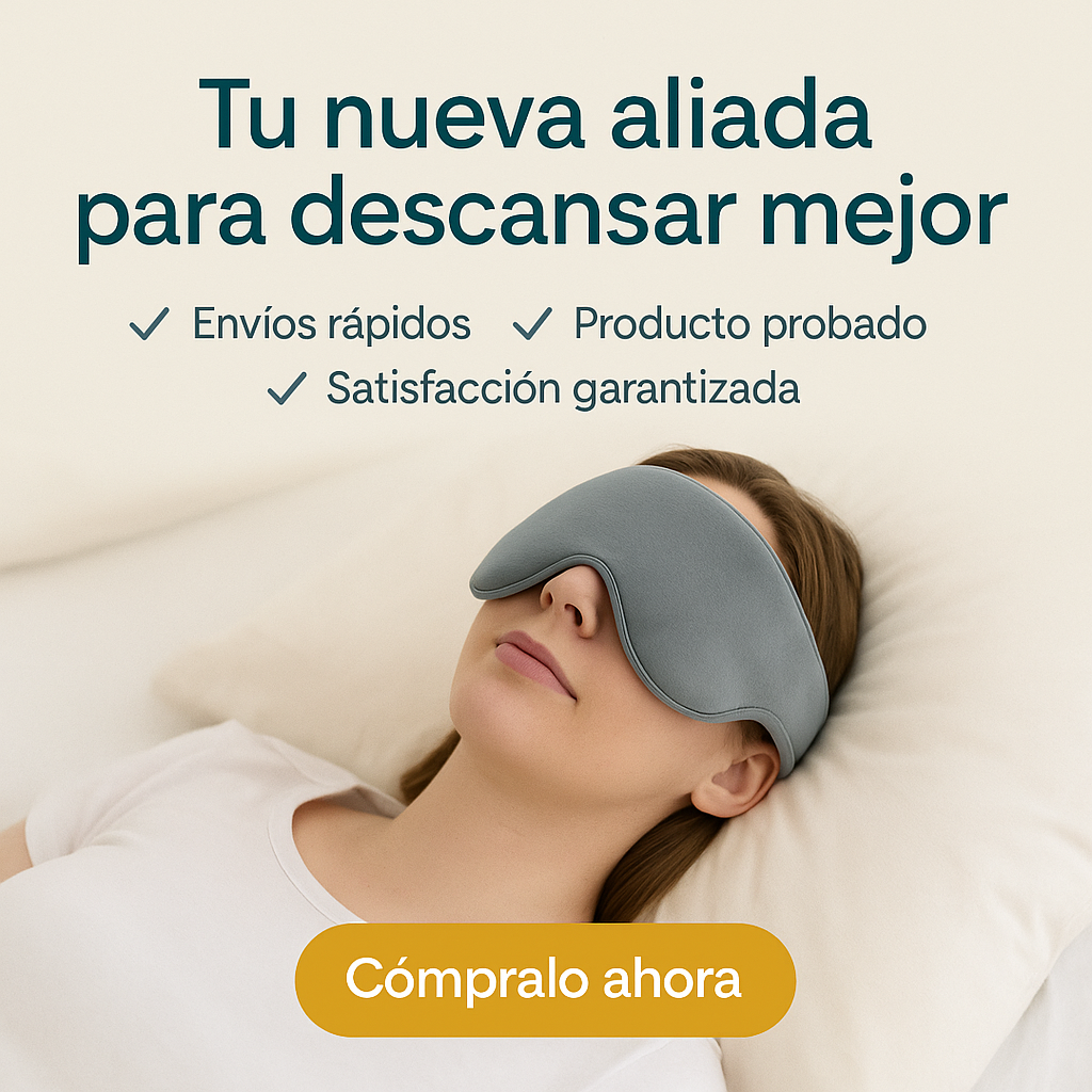 Alivio inmediato para tus ojos y tu mente - MASCARA TERMICA