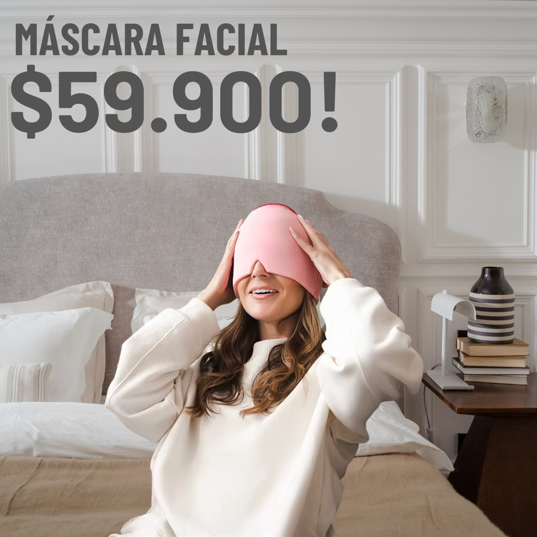 Máscara Facial de Gel: Tu Solución Natural contra los dolores de cabeza