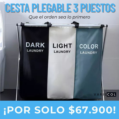 INDISPENSABLE ORGANIZADOR DE LAVANDERÍA PARA EL HOGAR