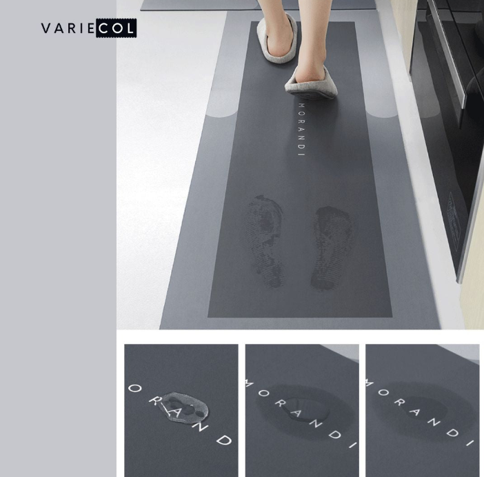 Incredible non-slip kitchen mat combo