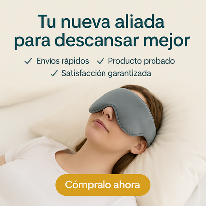 Alivio inmediato para tus ojos y tu mente - MASCARA TERMICA