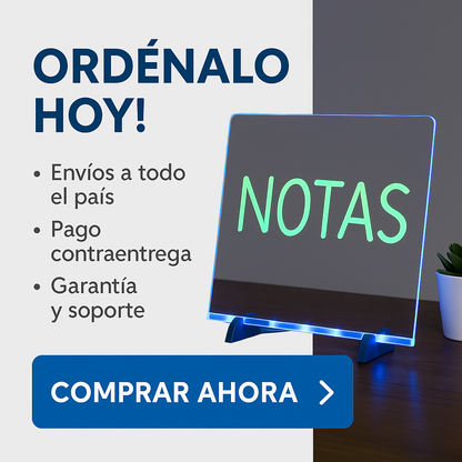 Escribe. Ilumina. Sorprende. - TABLERO LED