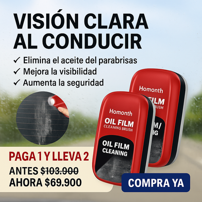 Limpiador Profesional para Vidrios Automotrices