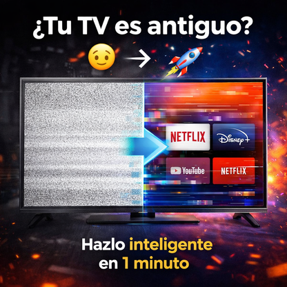 Haz tu TV inteligente en segundos con el tv stick