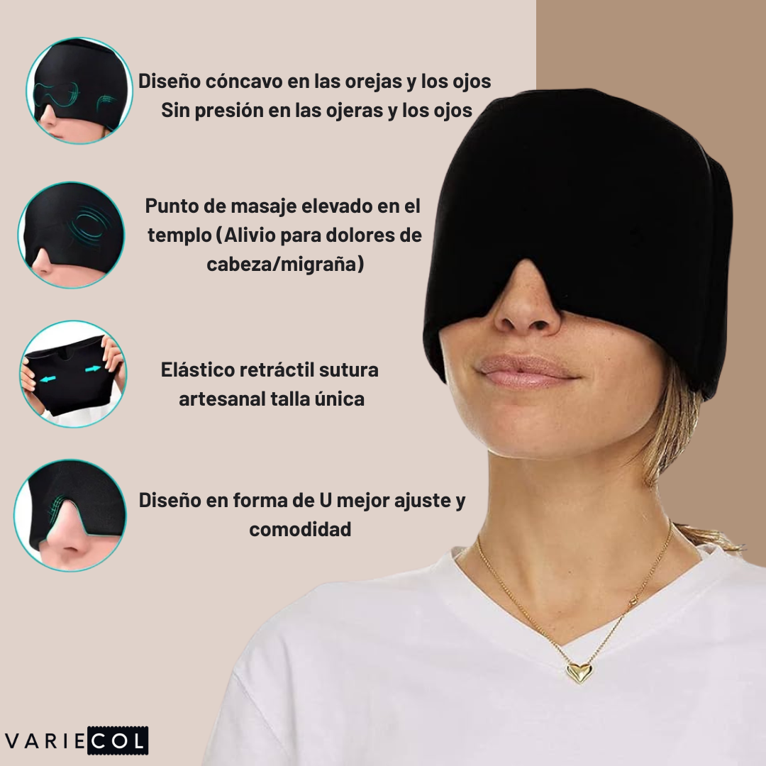 Máscara Facial de Gel: Tu Solución Natural contra los dolores de cabeza