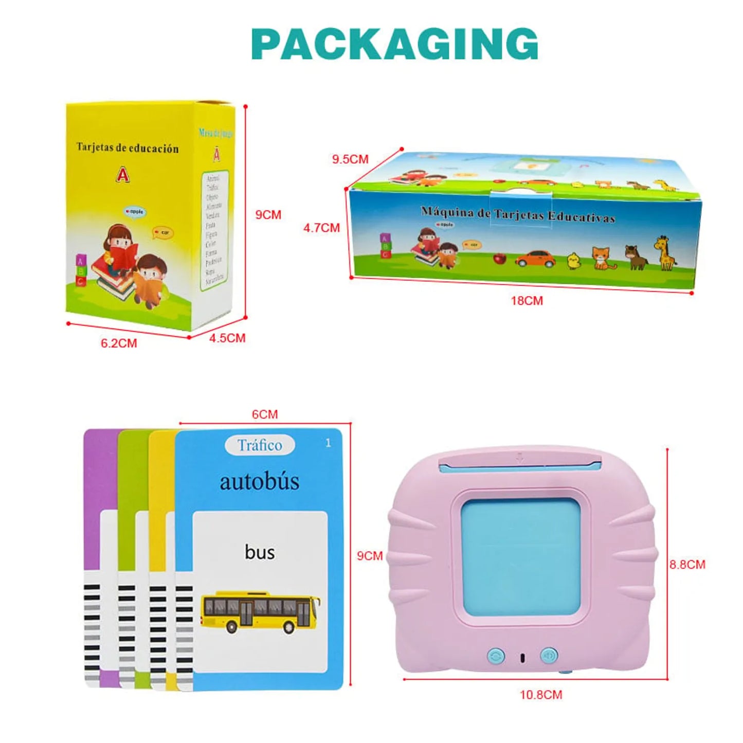 PequeLingua™ – lector bilingüe que enseña inglés jugando